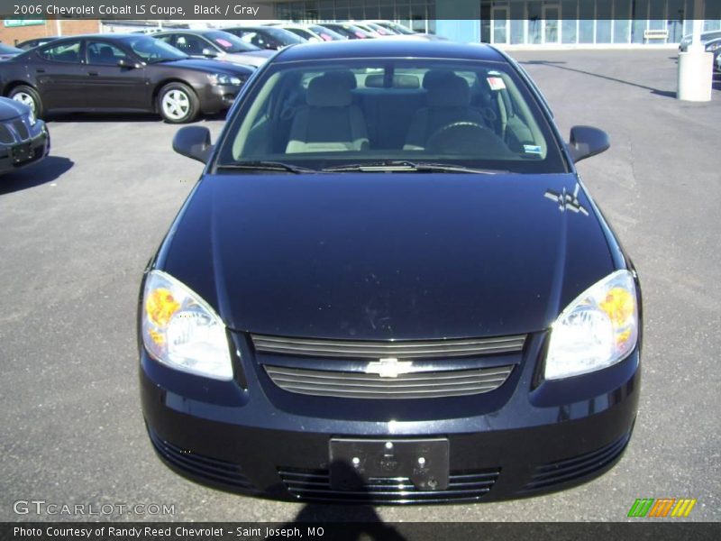 Black / Gray 2006 Chevrolet Cobalt LS Coupe