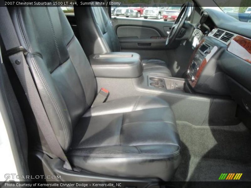 Summit White / Ebony 2007 Chevrolet Suburban 1500 LT 4x4