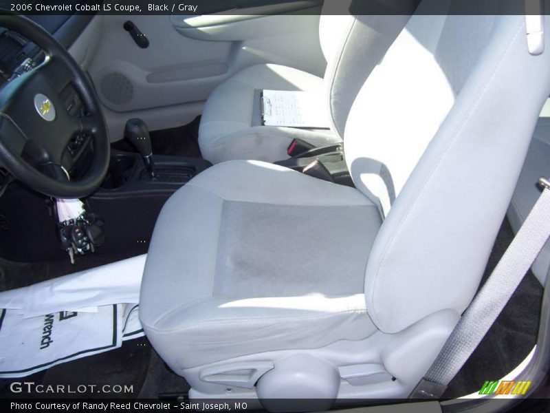 Black / Gray 2006 Chevrolet Cobalt LS Coupe