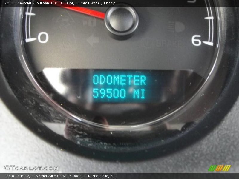 Summit White / Ebony 2007 Chevrolet Suburban 1500 LT 4x4