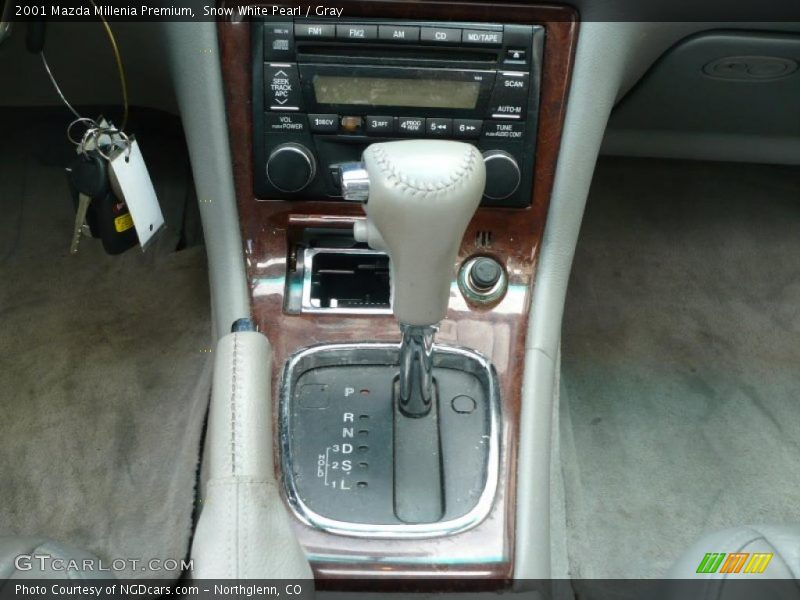 Snow White Pearl / Gray 2001 Mazda Millenia Premium