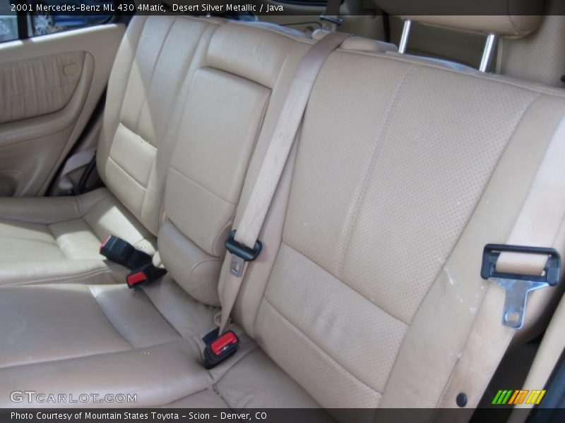 Desert Silver Metallic / Java 2001 Mercedes-Benz ML 430 4Matic