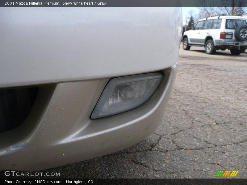 Snow White Pearl / Gray 2001 Mazda Millenia Premium
