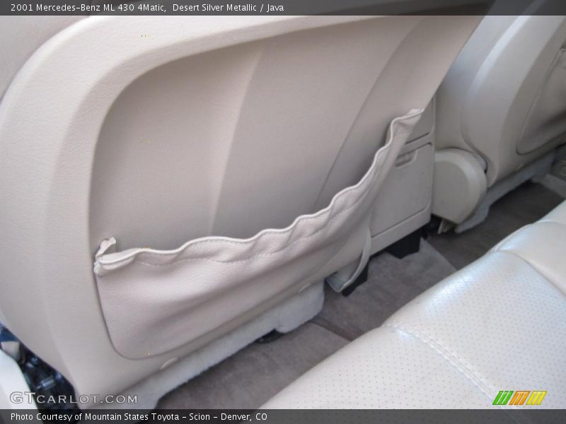 Desert Silver Metallic / Java 2001 Mercedes-Benz ML 430 4Matic