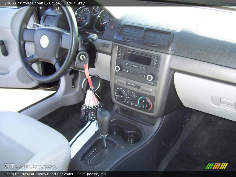 Black / Gray 2006 Chevrolet Cobalt LS Coupe