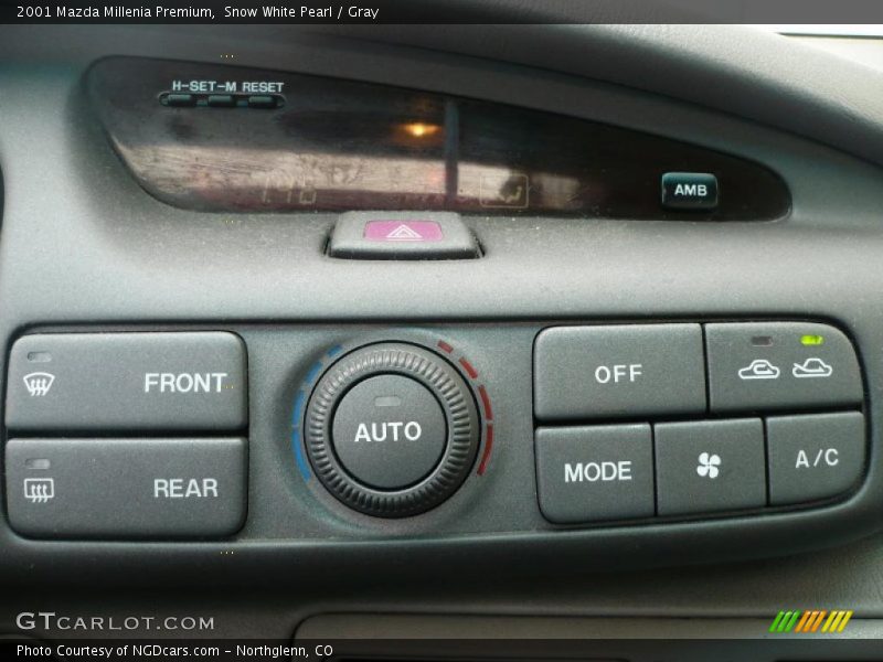 Snow White Pearl / Gray 2001 Mazda Millenia Premium