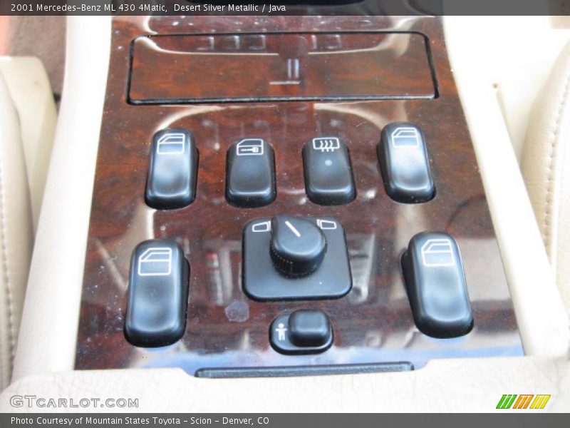 Desert Silver Metallic / Java 2001 Mercedes-Benz ML 430 4Matic