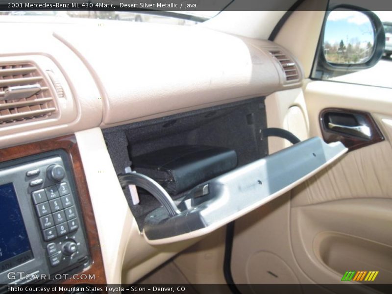 Desert Silver Metallic / Java 2001 Mercedes-Benz ML 430 4Matic