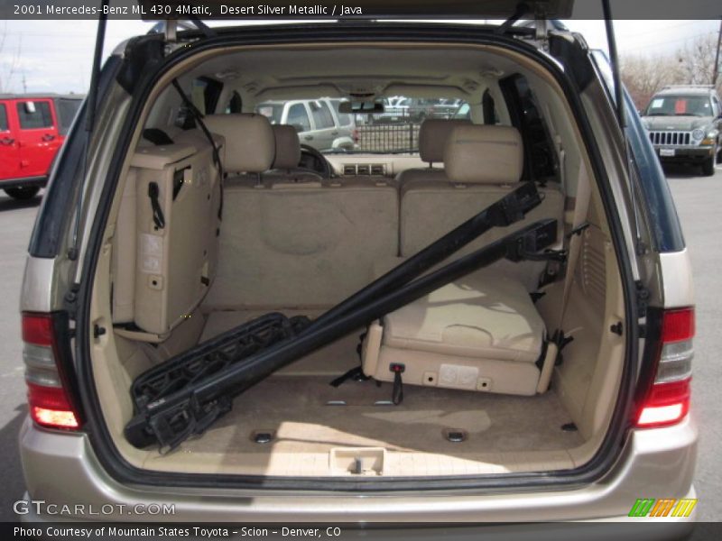 Desert Silver Metallic / Java 2001 Mercedes-Benz ML 430 4Matic