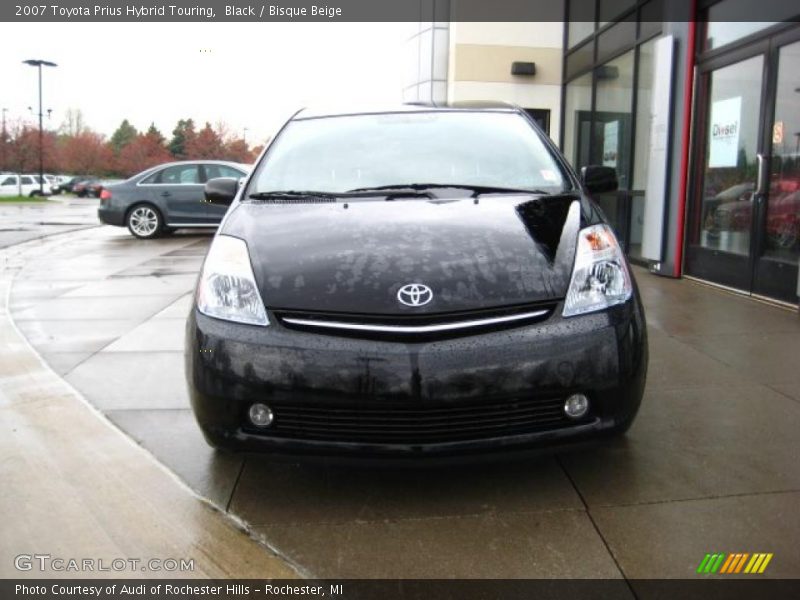 Black / Bisque Beige 2007 Toyota Prius Hybrid Touring