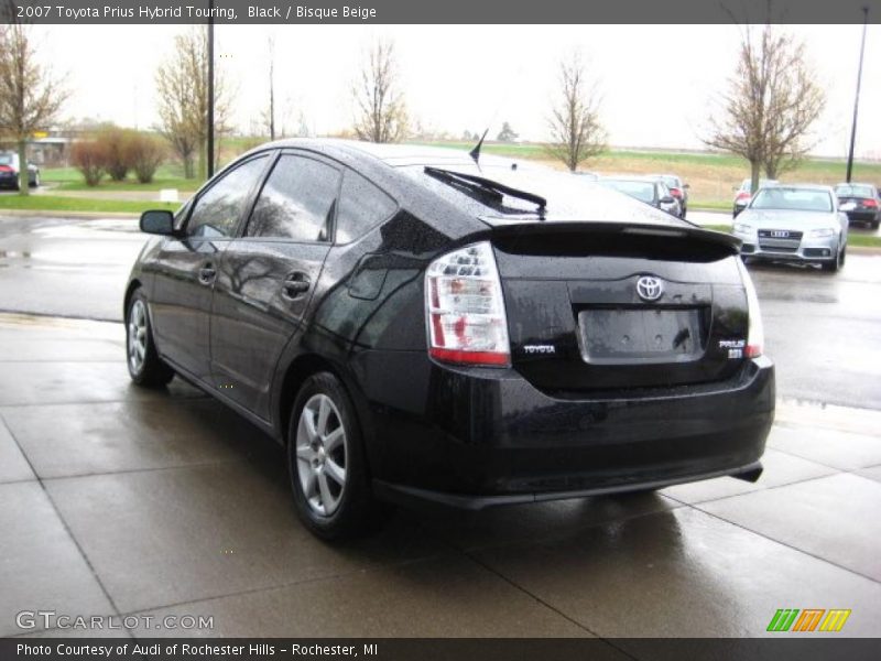 Black / Bisque Beige 2007 Toyota Prius Hybrid Touring