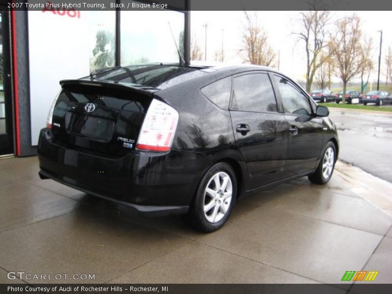 Black / Bisque Beige 2007 Toyota Prius Hybrid Touring