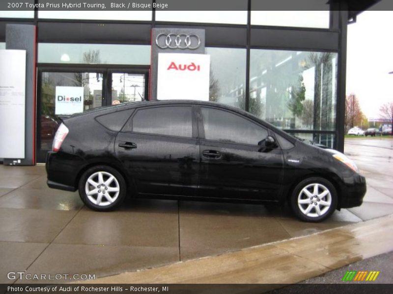 Black / Bisque Beige 2007 Toyota Prius Hybrid Touring