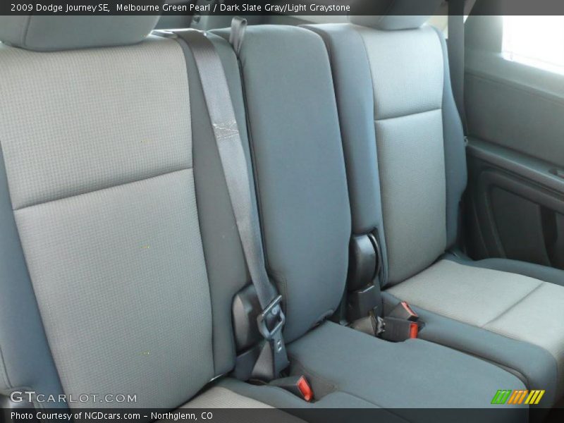 Melbourne Green Pearl / Dark Slate Gray/Light Graystone 2009 Dodge Journey SE