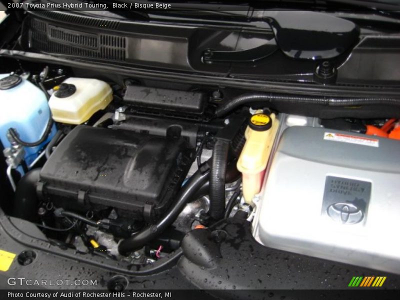 Black / Bisque Beige 2007 Toyota Prius Hybrid Touring