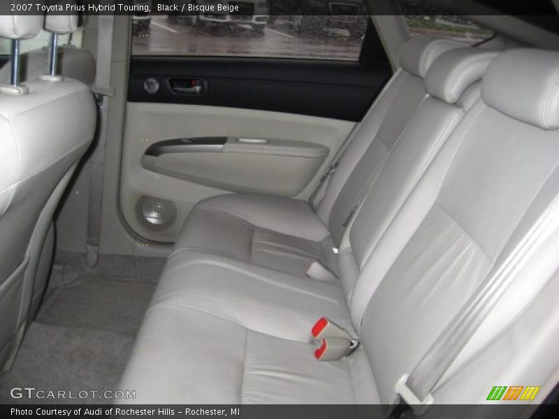 Black / Bisque Beige 2007 Toyota Prius Hybrid Touring