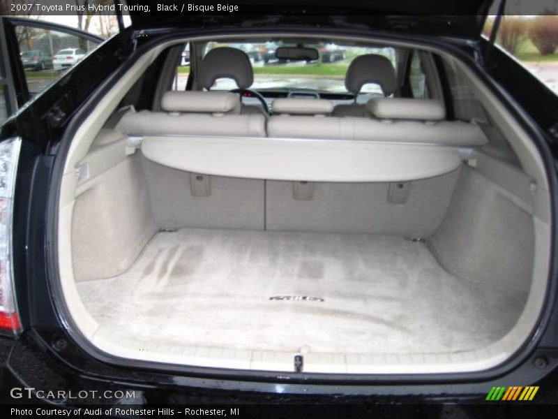 Black / Bisque Beige 2007 Toyota Prius Hybrid Touring