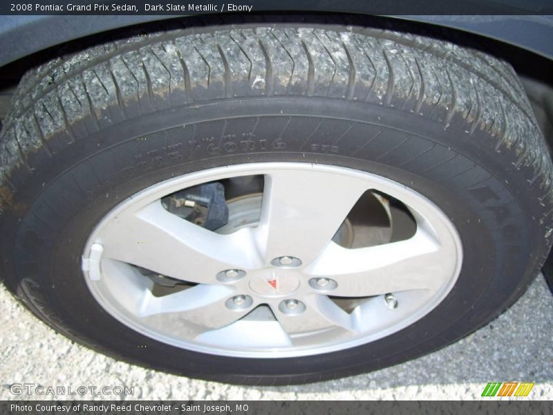 Dark Slate Metallic / Ebony 2008 Pontiac Grand Prix Sedan