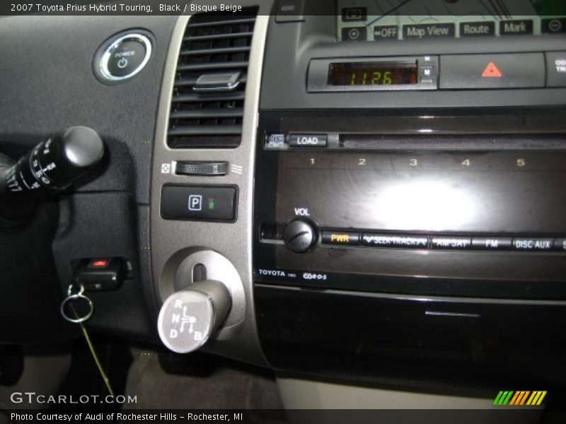 Black / Bisque Beige 2007 Toyota Prius Hybrid Touring