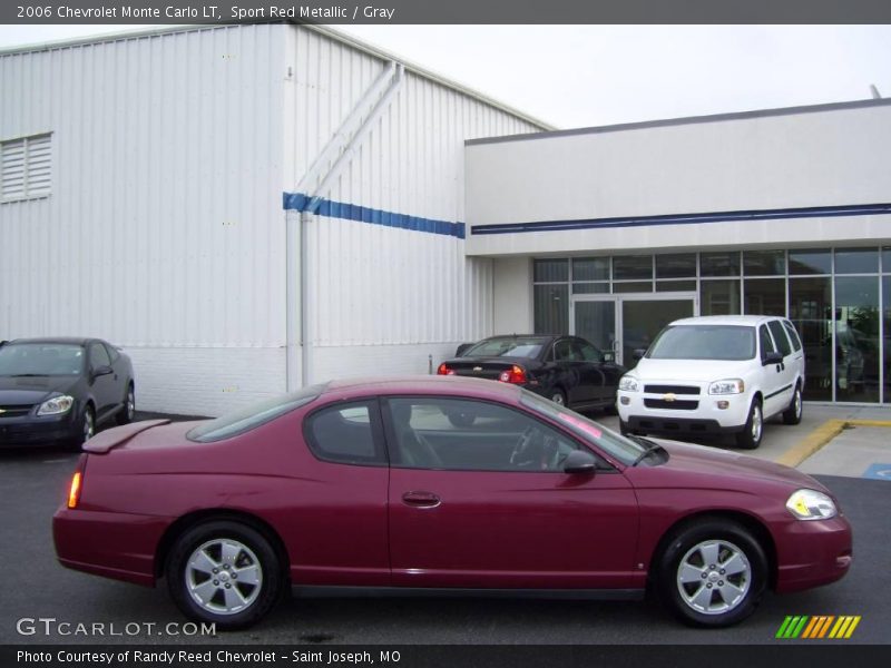 Sport Red Metallic / Gray 2006 Chevrolet Monte Carlo LT