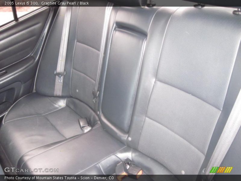 Graphite Gray Pearl / Black 2005 Lexus IS 300