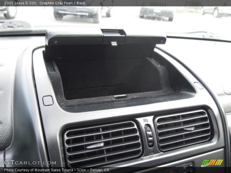 Graphite Gray Pearl / Black 2005 Lexus IS 300