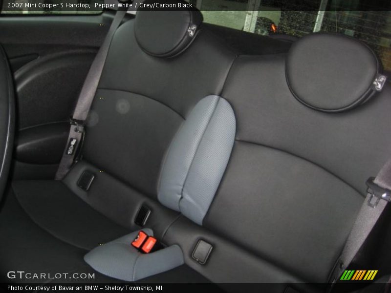Pepper White / Grey/Carbon Black 2007 Mini Cooper S Hardtop