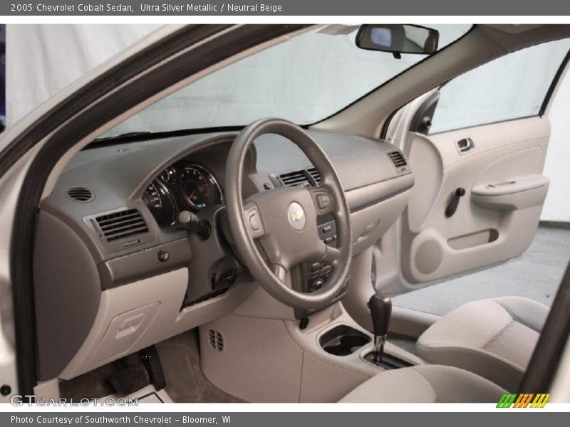 Ultra Silver Metallic / Neutral Beige 2005 Chevrolet Cobalt Sedan