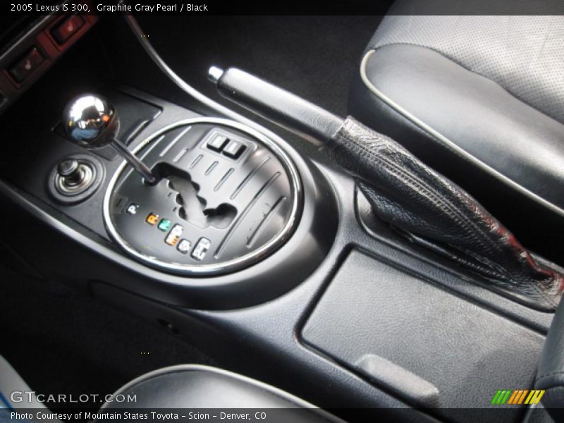 Graphite Gray Pearl / Black 2005 Lexus IS 300