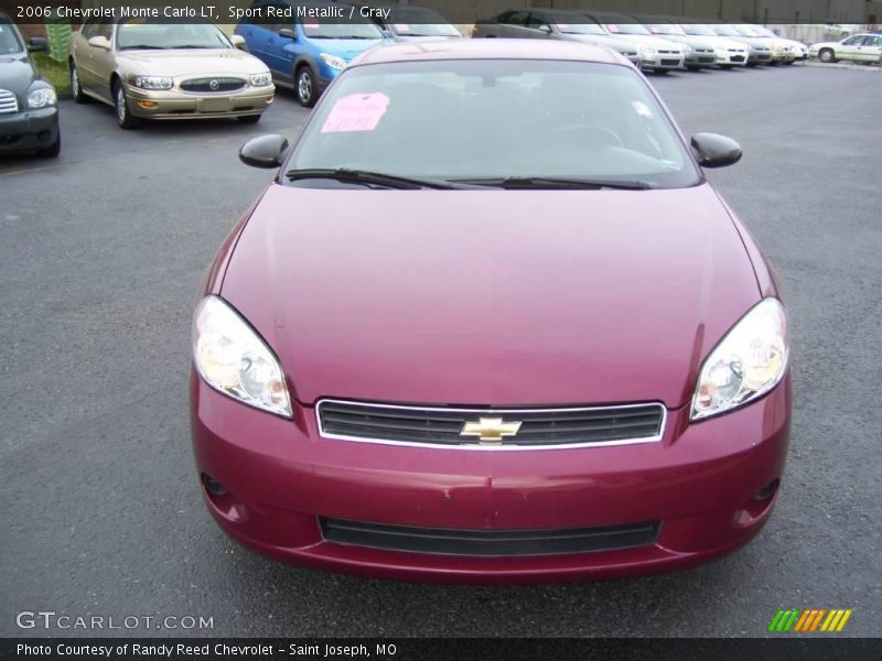 Sport Red Metallic / Gray 2006 Chevrolet Monte Carlo LT