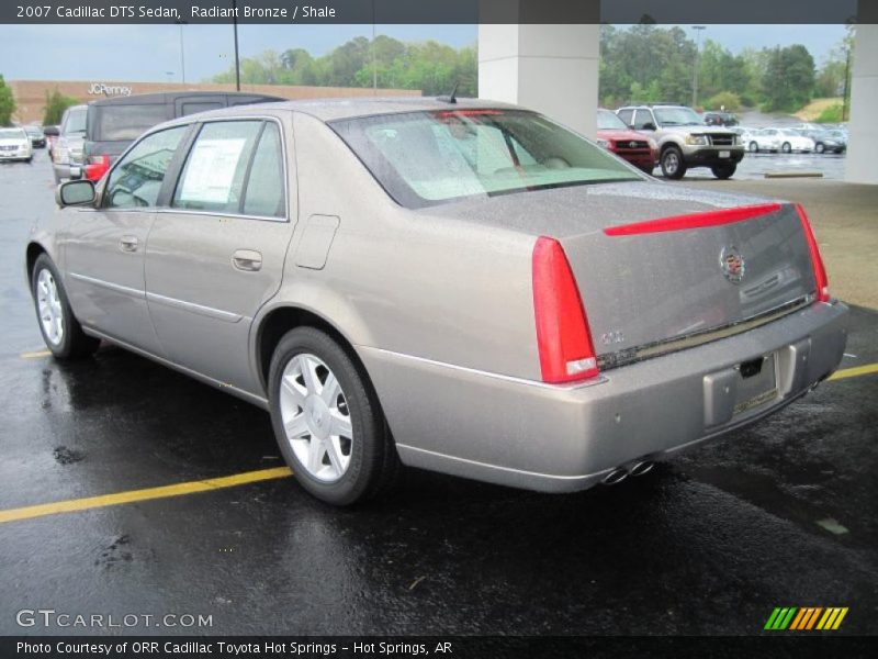 Radiant Bronze / Shale 2007 Cadillac DTS Sedan