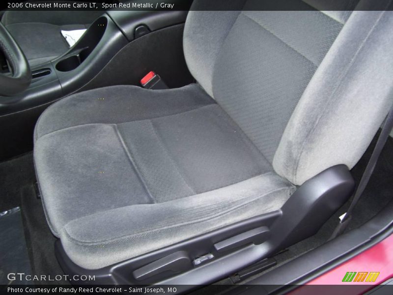 Sport Red Metallic / Gray 2006 Chevrolet Monte Carlo LT