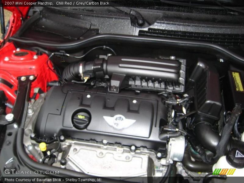 Chili Red / Grey/Carbon Black 2007 Mini Cooper Hardtop