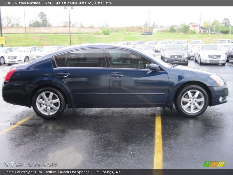 Majestic Blue Metallic / Cafe Latte 2006 Nissan Maxima 3.5 SL