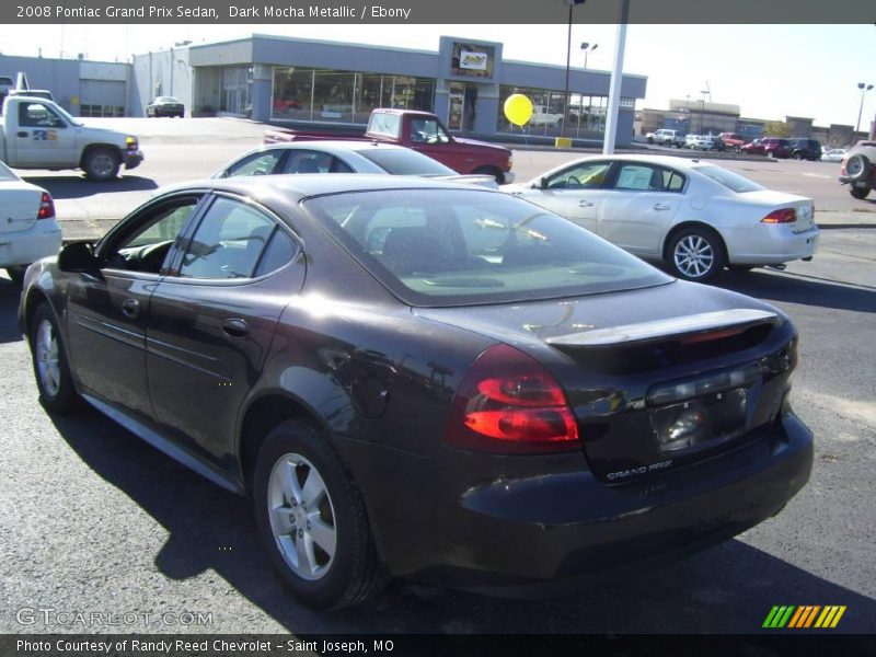 Dark Mocha Metallic / Ebony 2008 Pontiac Grand Prix Sedan