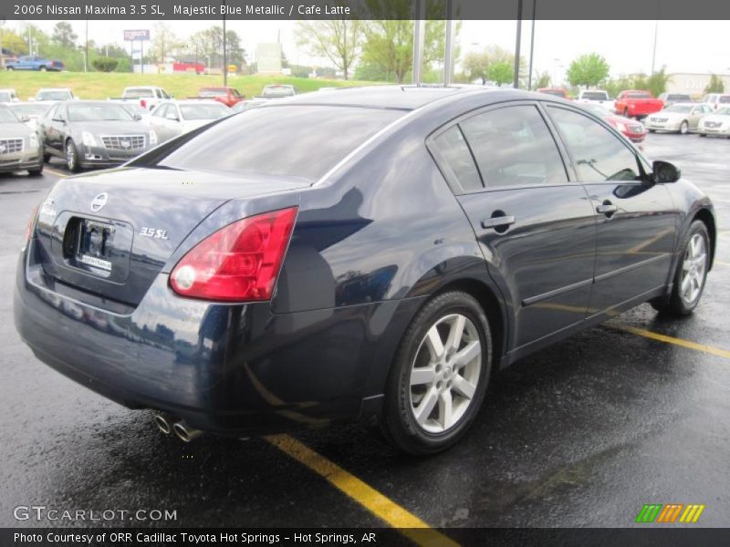 Majestic Blue Metallic / Cafe Latte 2006 Nissan Maxima 3.5 SL