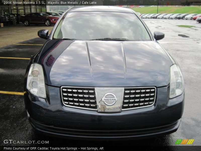 Majestic Blue Metallic / Cafe Latte 2006 Nissan Maxima 3.5 SL