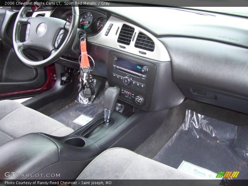 Sport Red Metallic / Gray 2006 Chevrolet Monte Carlo LT