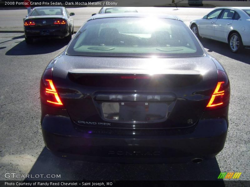 Dark Mocha Metallic / Ebony 2008 Pontiac Grand Prix Sedan