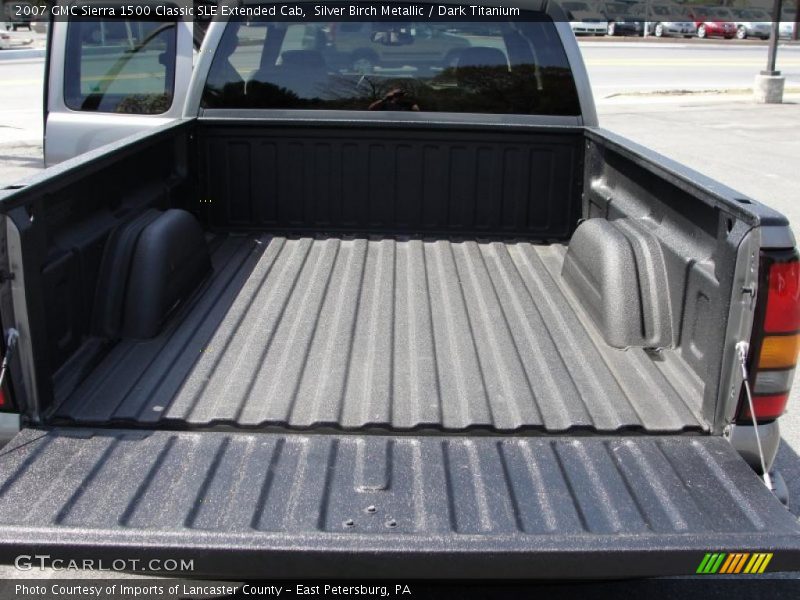 Silver Birch Metallic / Dark Titanium 2007 GMC Sierra 1500 Classic SLE Extended Cab