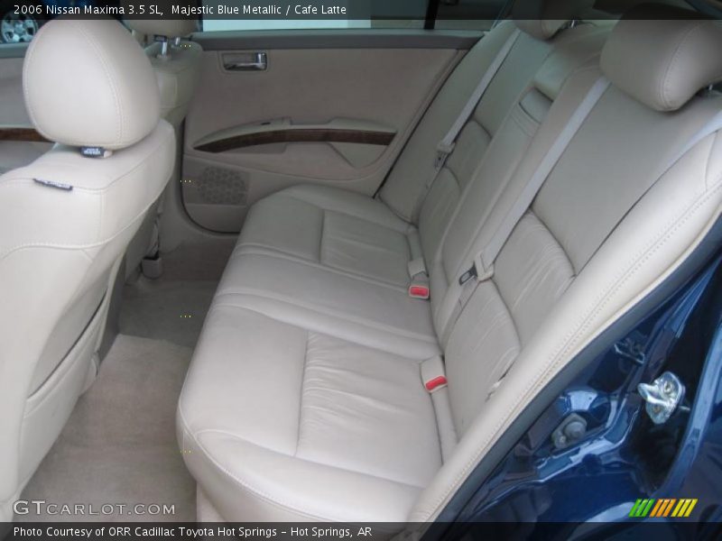 Majestic Blue Metallic / Cafe Latte 2006 Nissan Maxima 3.5 SL