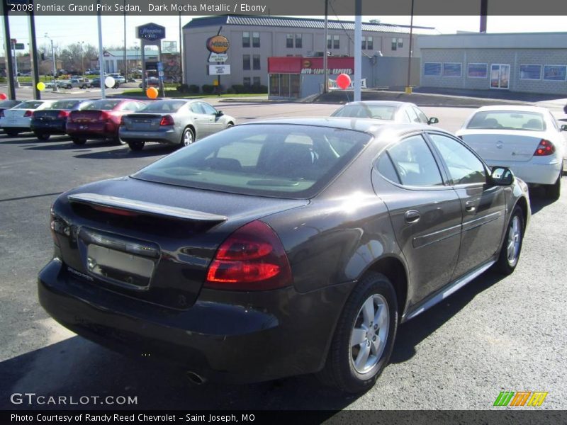 Dark Mocha Metallic / Ebony 2008 Pontiac Grand Prix Sedan