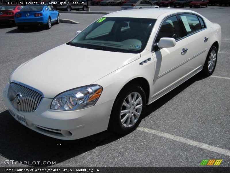 White Opal / Titanium 2010 Buick Lucerne CXL