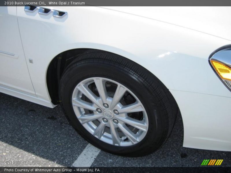 White Opal / Titanium 2010 Buick Lucerne CXL