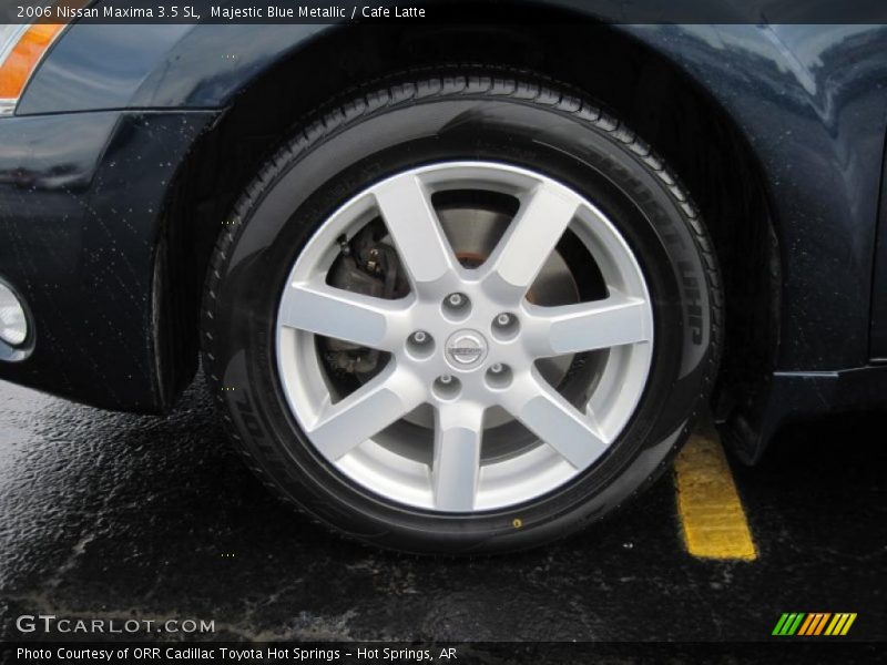 Majestic Blue Metallic / Cafe Latte 2006 Nissan Maxima 3.5 SL