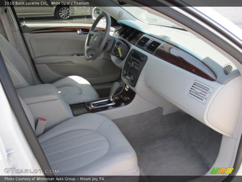 White Opal / Titanium 2010 Buick Lucerne CXL