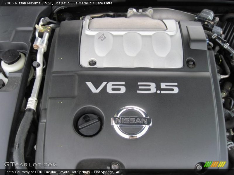 Majestic Blue Metallic / Cafe Latte 2006 Nissan Maxima 3.5 SL