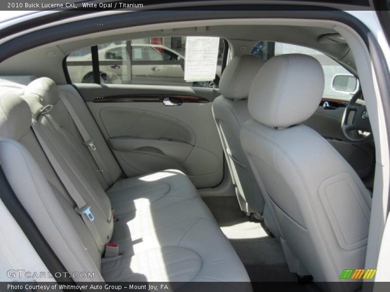 White Opal / Titanium 2010 Buick Lucerne CXL