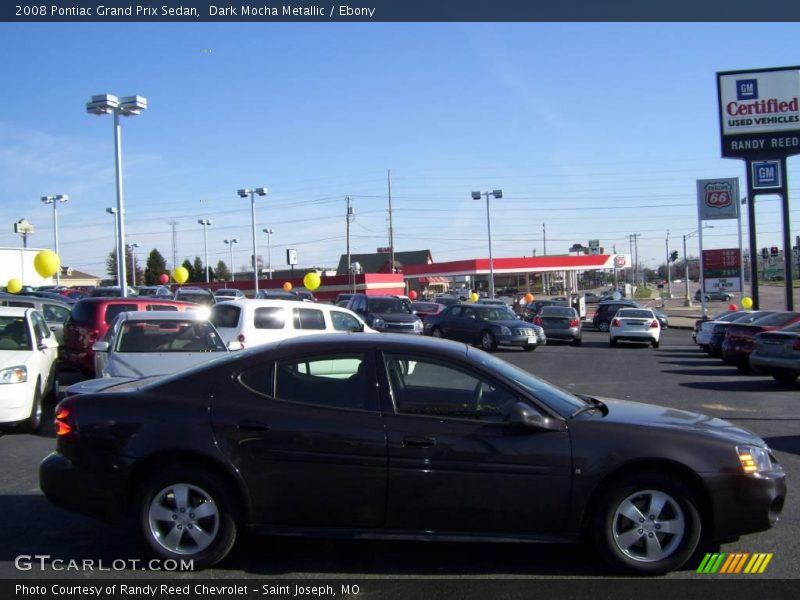 Dark Mocha Metallic / Ebony 2008 Pontiac Grand Prix Sedan