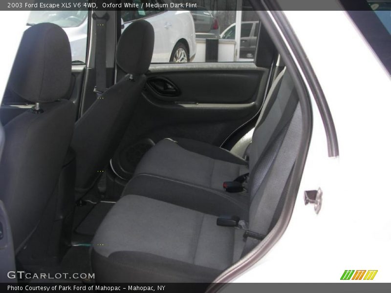 Oxford White / Medium Dark Flint 2003 Ford Escape XLS V6 4WD
